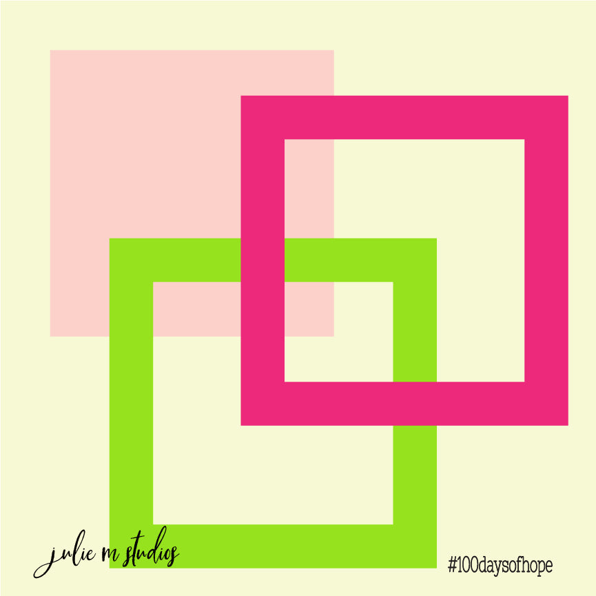 Day 073 - Geo Squared Right - juliemstudios