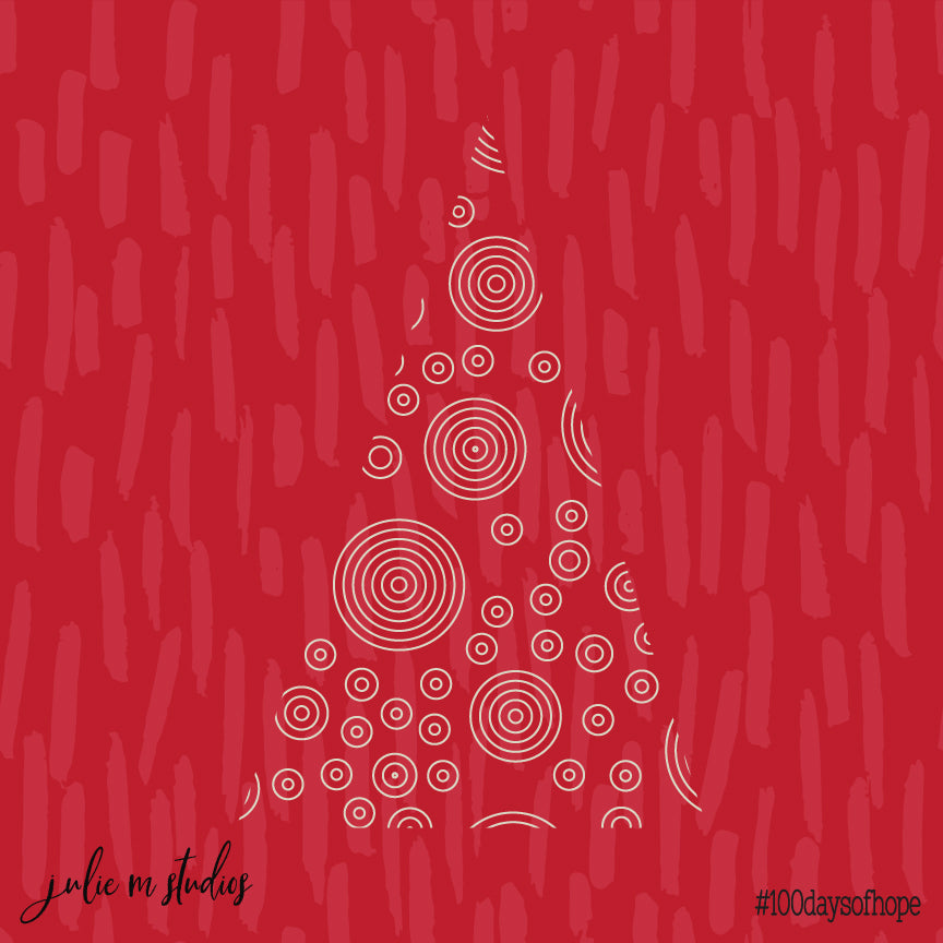Day 051 - Xmas Tree Red