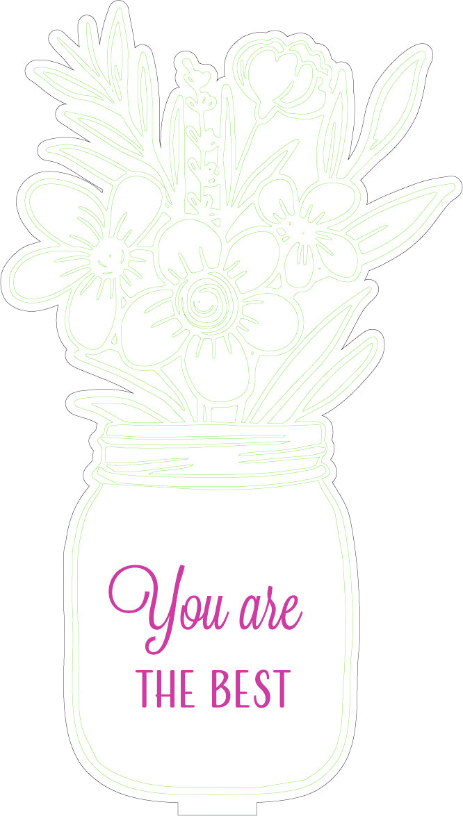 'You are the Best' Bouquet Paint Kit