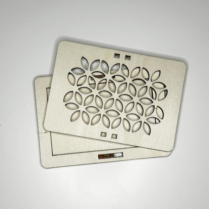 Geometric Gift Card Holder - Flower
