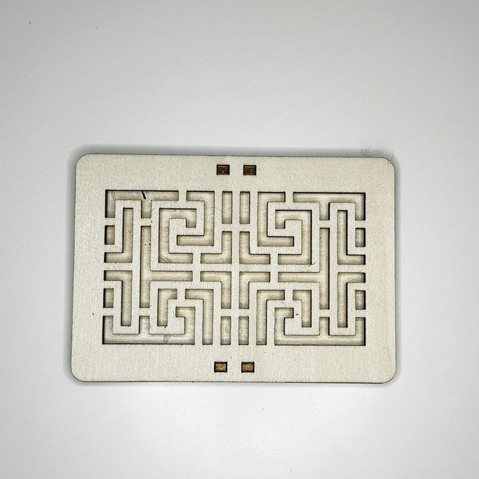Geometric Gift Card Holder - Maze