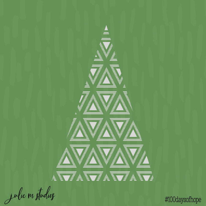 Day 053 - Xmas Tree Green