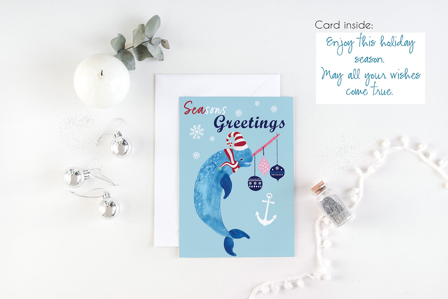 Nautical Christmas Cards - Set of 3