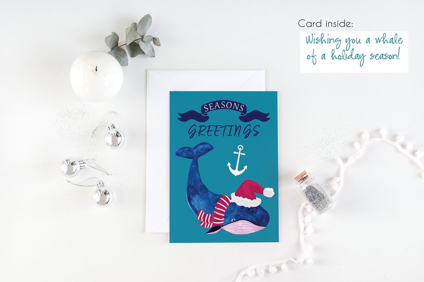 Nautical Christmas Cards - Set of 3